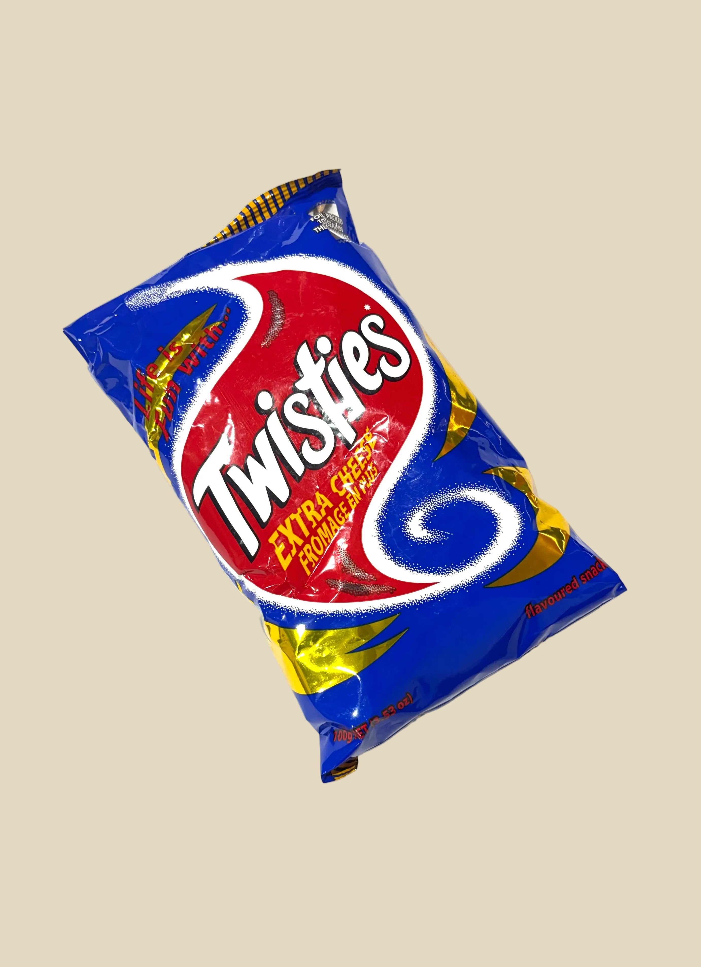 TWISTIES EXTRA CHEESE 100G