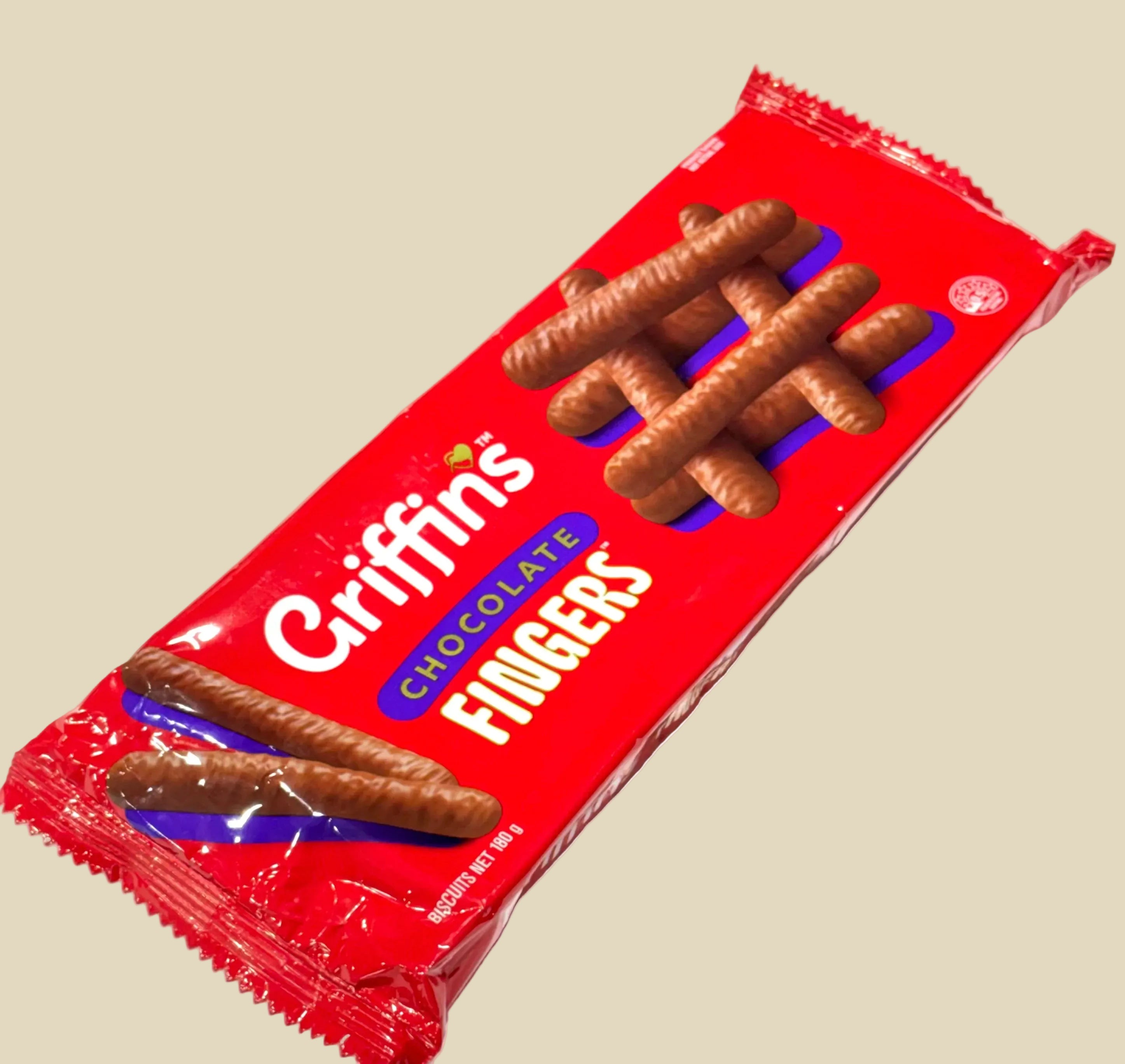 GRIFFIN'S CHOLATE FINGERS 180G