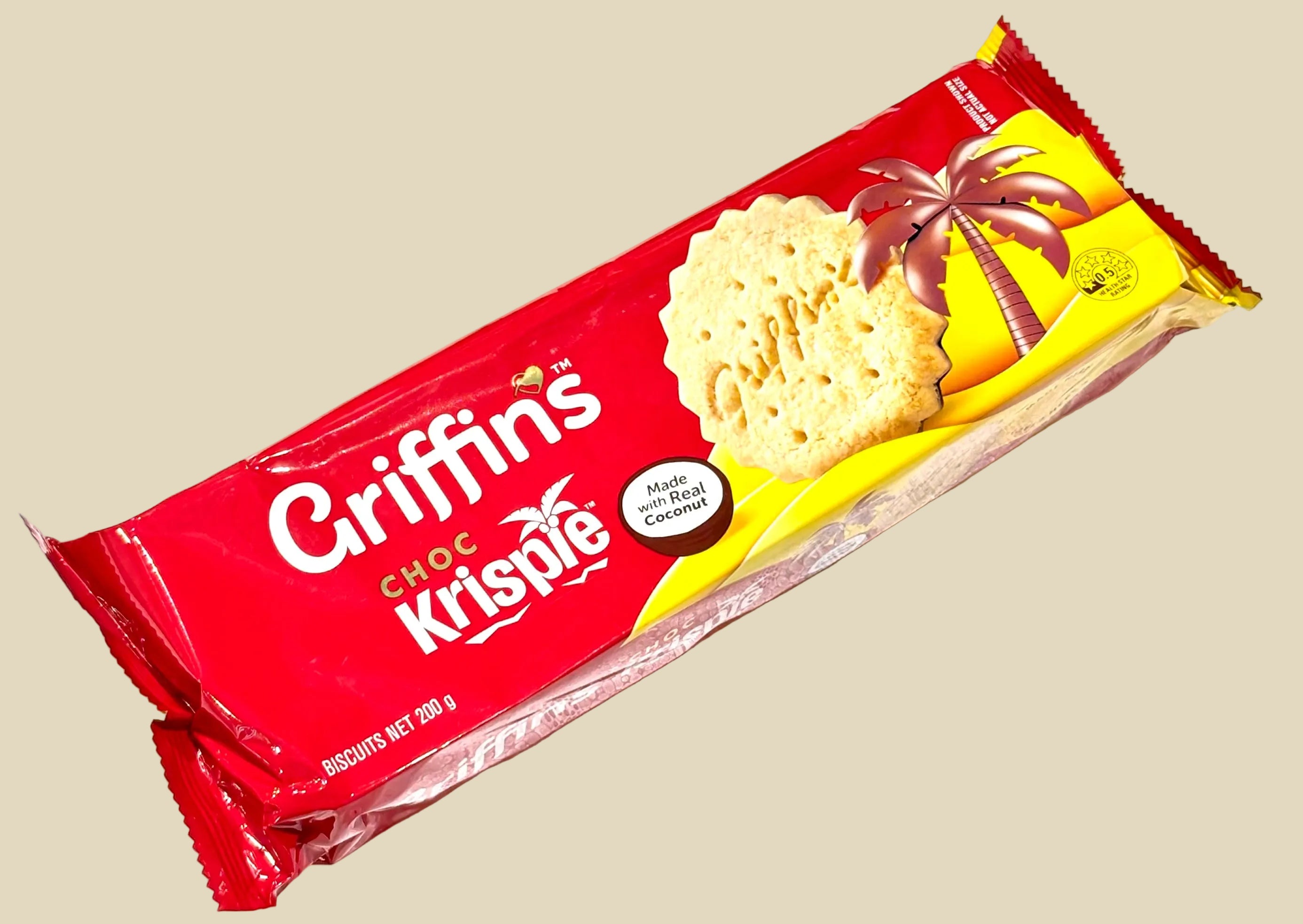 GRIFFIN'S CHOC KRISPIE 200G