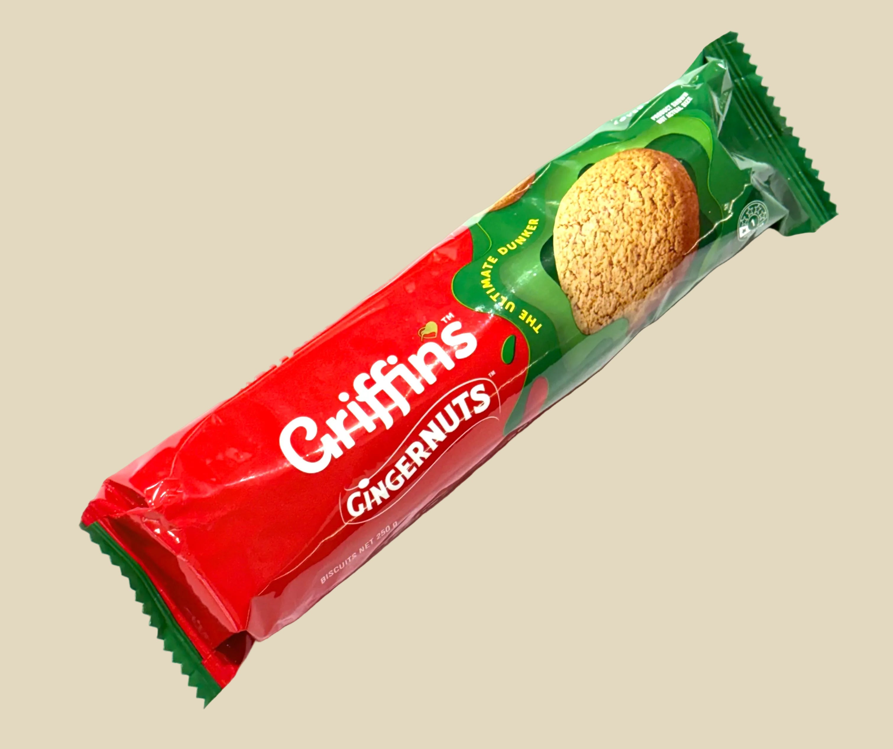 GRIFFIN'S GINGERNUTS 250G