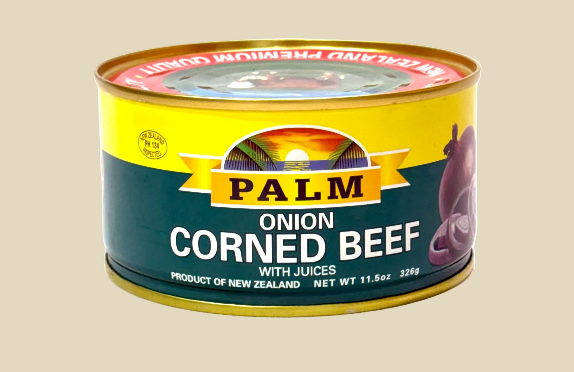 PALM ONION CORNED BEEF 326G