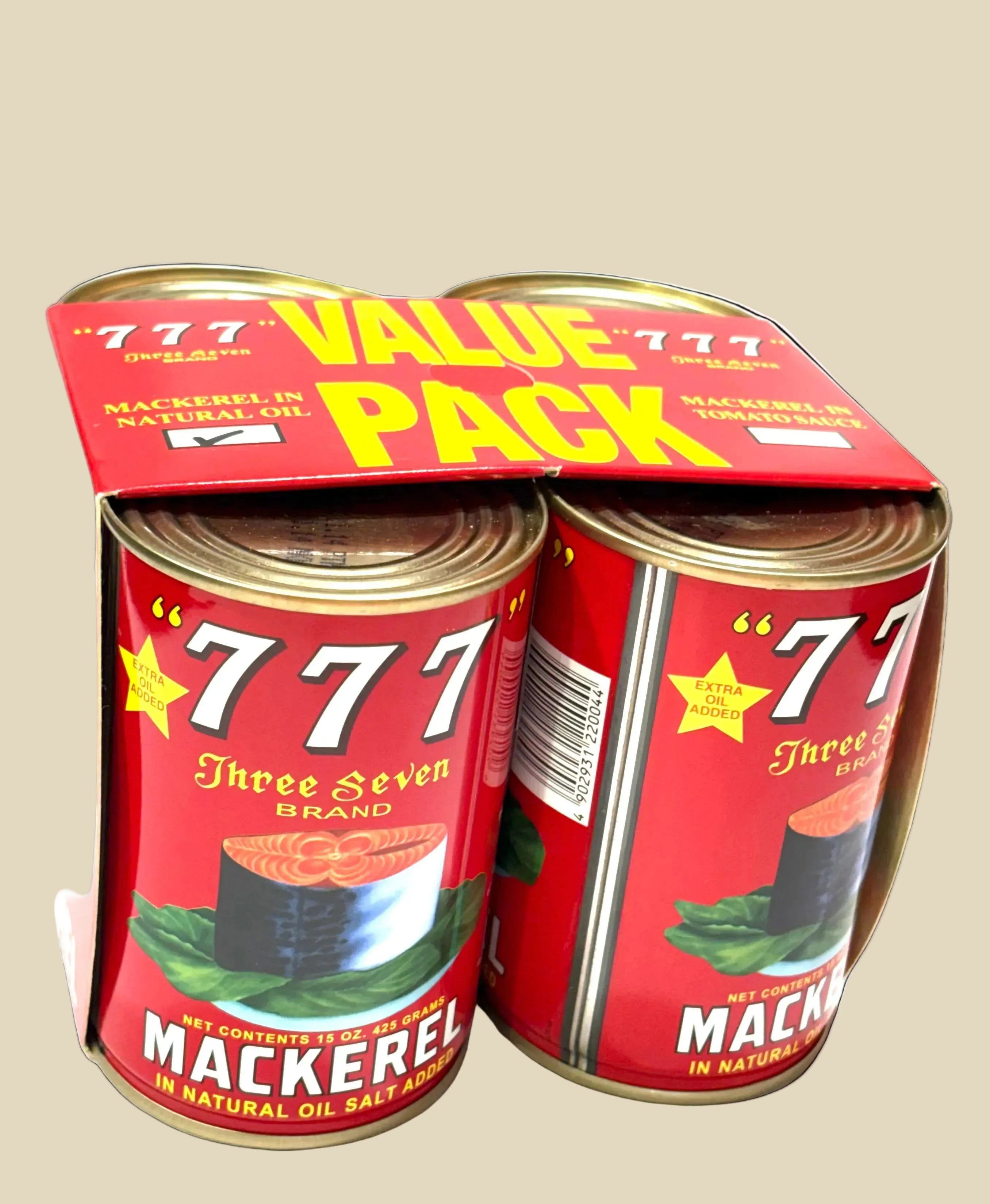 777 MACKEREL IN OIL 4X425G